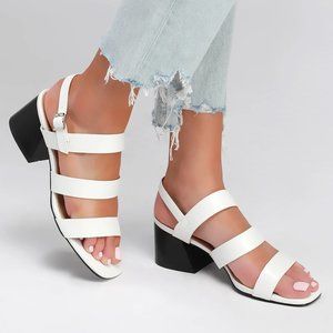 White Sandals